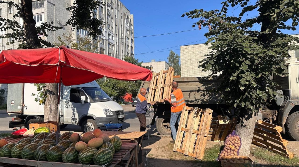 В Бежицком районе Брянска решили искоренить незаконную торговлю