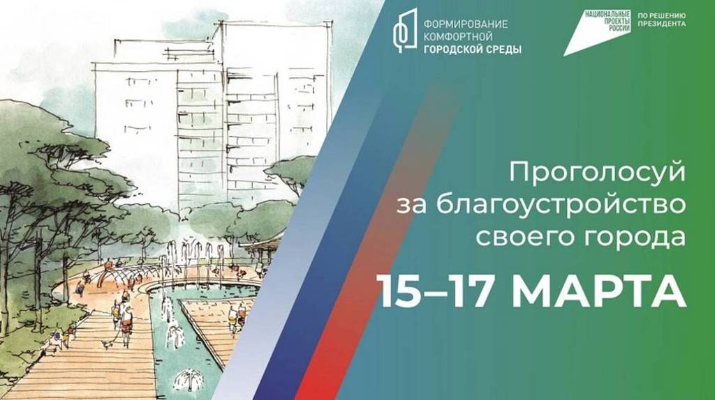 Жители Брянска с 15 по 17 марта могут проголосовать за благоустройство территорий