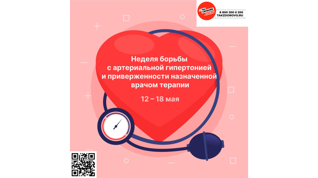 На Брянщине проходит неделя борьбы с артериальной гипертонией