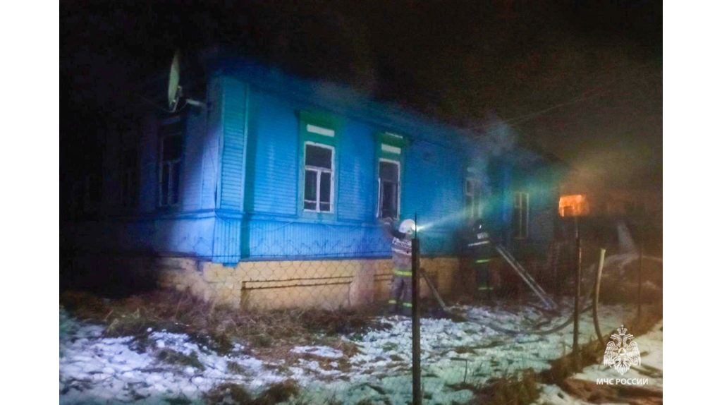 При пожаре в Трубчевском районе погибла 87-летняя женщина