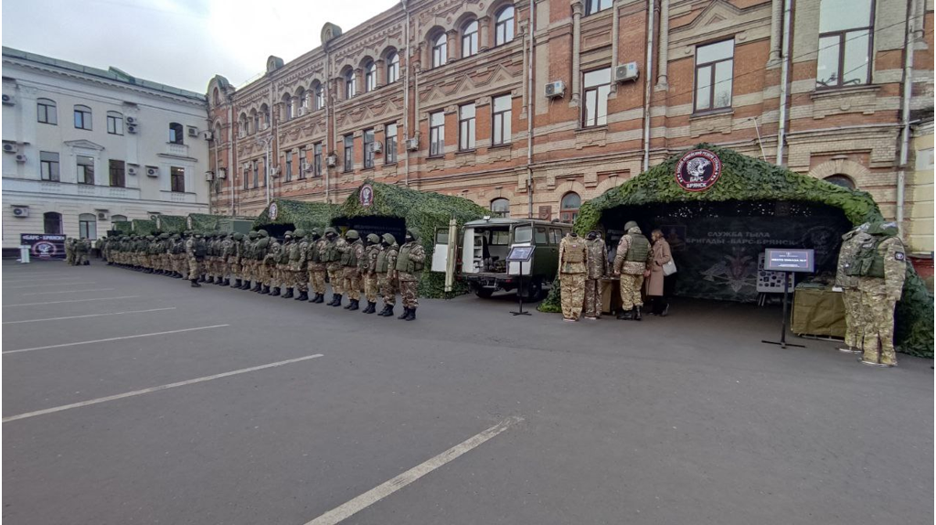 В Брянске проходит  смотр отряда «БАРС-Брянск»