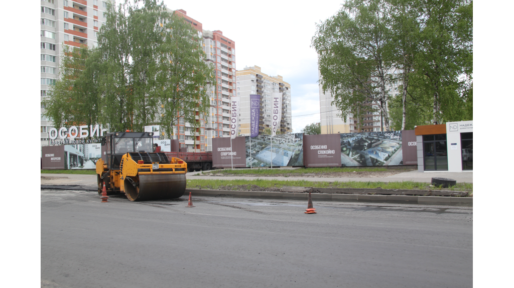 В Брянске продолжается капремонт участка улицы Горбатова