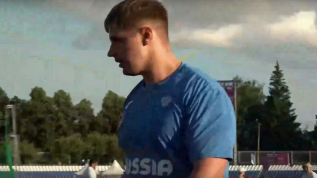 Брянец Александр Бабенко завоевал золото в толкании ядра на первенстве России U23