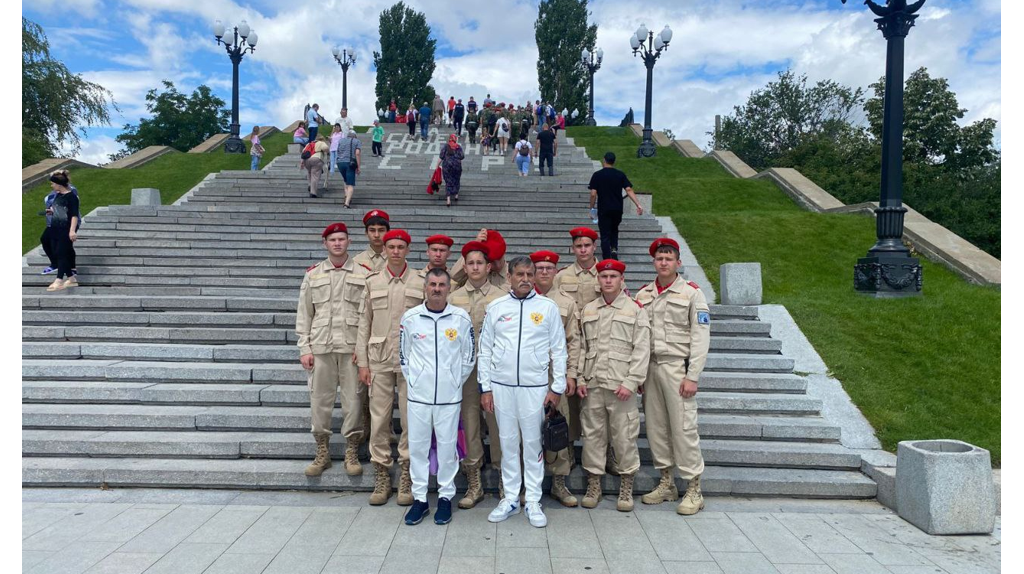 Брянская команда стартовала в финале Спартакиады допризывной молодежи в Волгограде