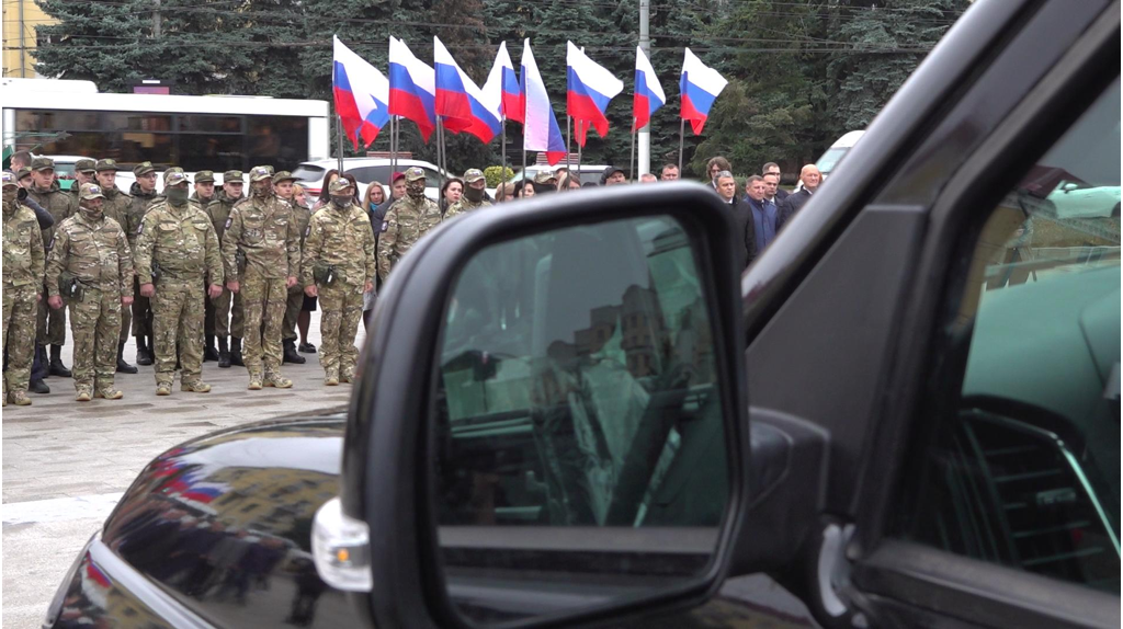 Подразделению «БАРС-Брянск» вручили служебные автомобили