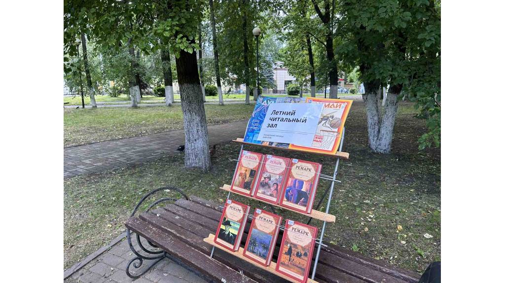 Летние читальные залы открылись в Брянске