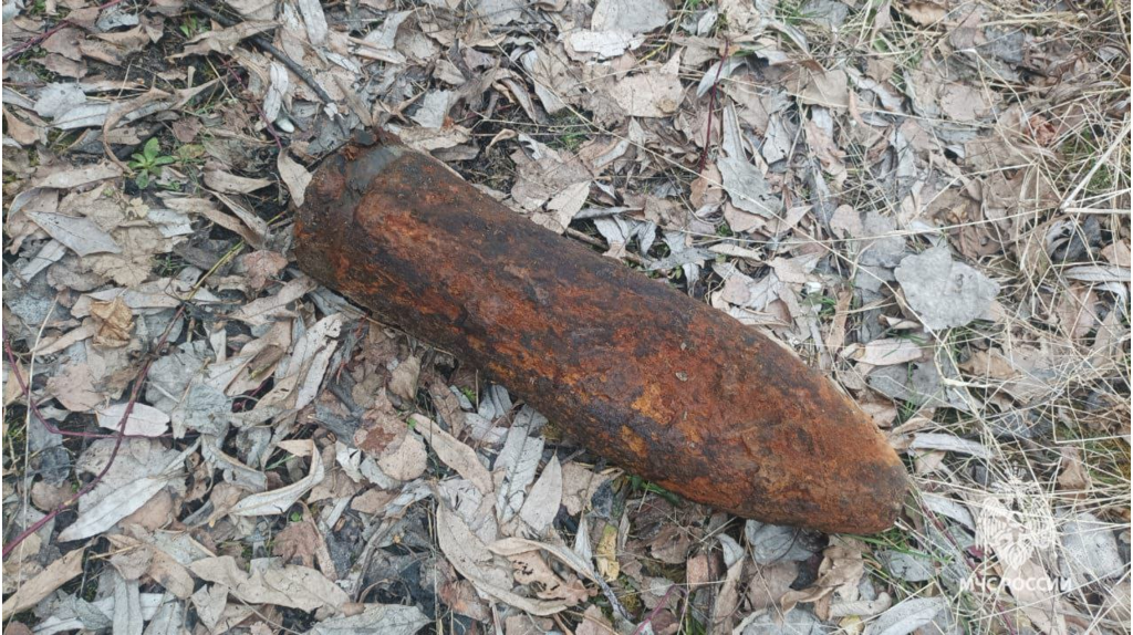 В Бежицком районе Брянска нашли снаряд времён войны
