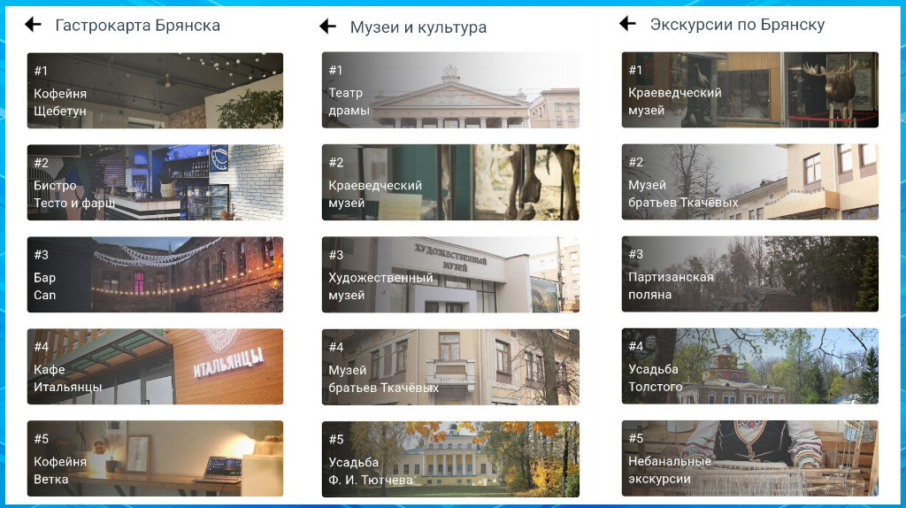Туристам и горожанам предложили новую позитивную реальность Брянска
