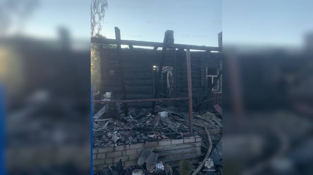 В Стародубском округе потушили пожар в частном доме