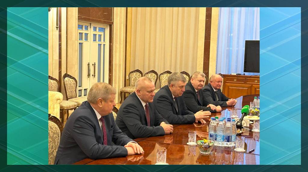 Брянский губернатор Александр Богомаз встретился в Минске с Борисом Грызловым