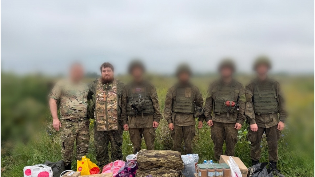 Брянский военный священник посетил группировку войск армии «Север»