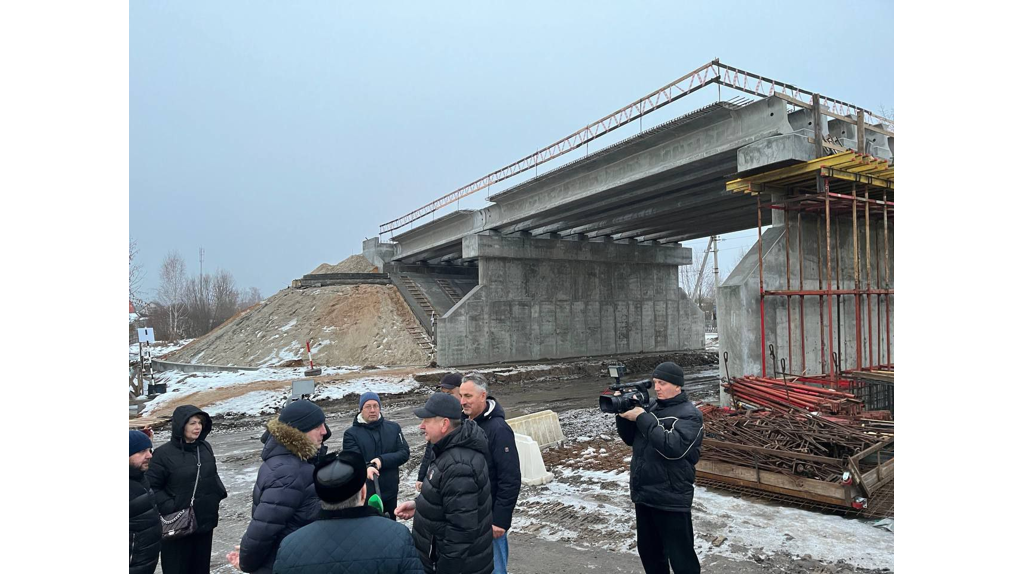 В Унече вместо старого путепровода появится новый мост 