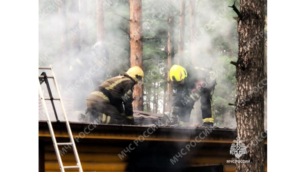 При пожаре в «Раздолье» под Брянском никто не пострадал