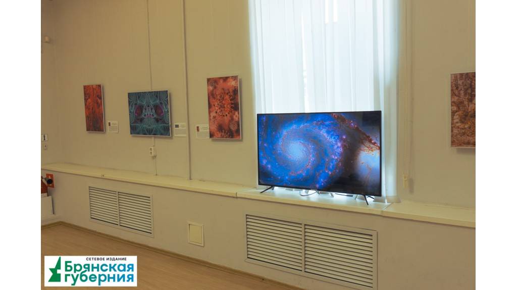 Как стёклышки в калейдоскопе: в Брянске открылась выставка фрактальных картин