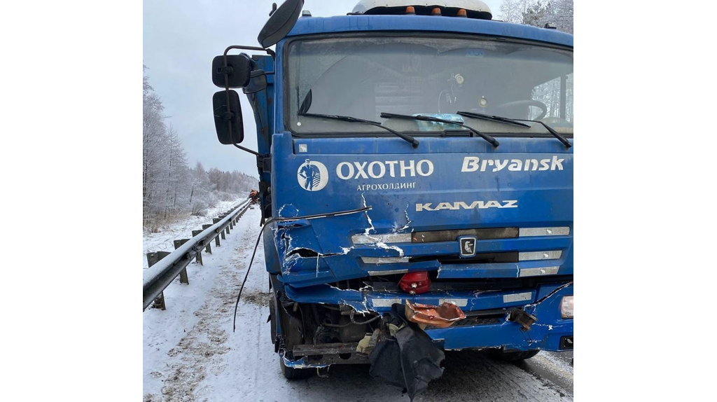 Опубликованы фото жуткого массового ДТП на трассе М-3 «Украина» в Брянской области