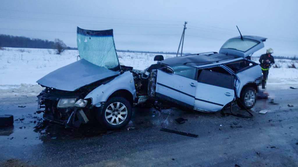 Вечером 11 февраля в Брянской области произошла смертельная авария