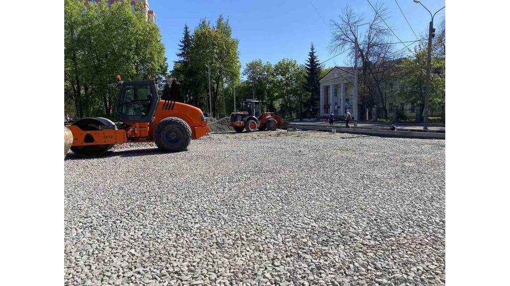 В Советском районе Брянска проходит ремонт участка дороги по улице Трудовой