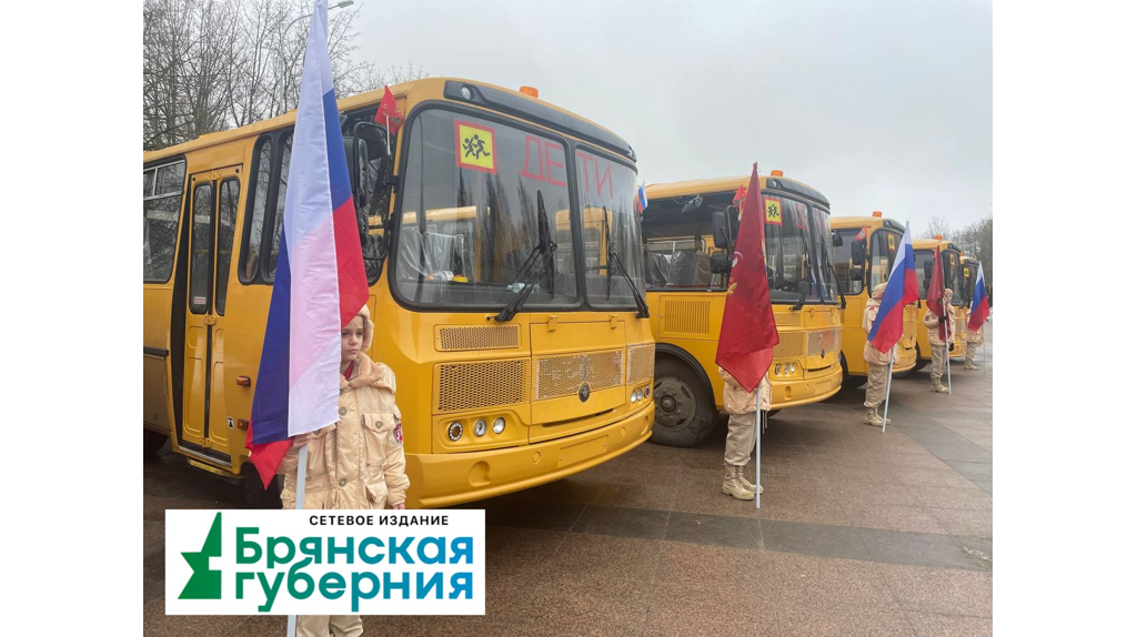 За последние годы в Брянской области купили 368 школьных автобусов