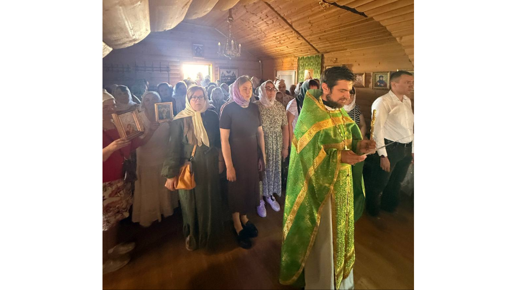 Строящийся в Брянске храм во имя Петра и Февронии отметил престольное торжество