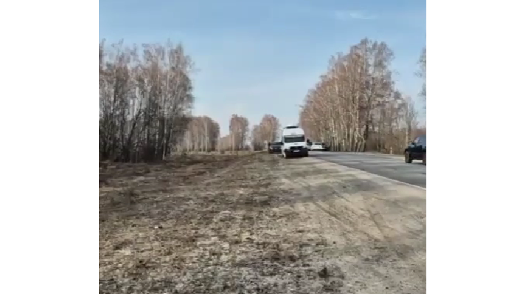 Соцсети: под Трубчевском из-за «взрыва» перекрыли дорогу