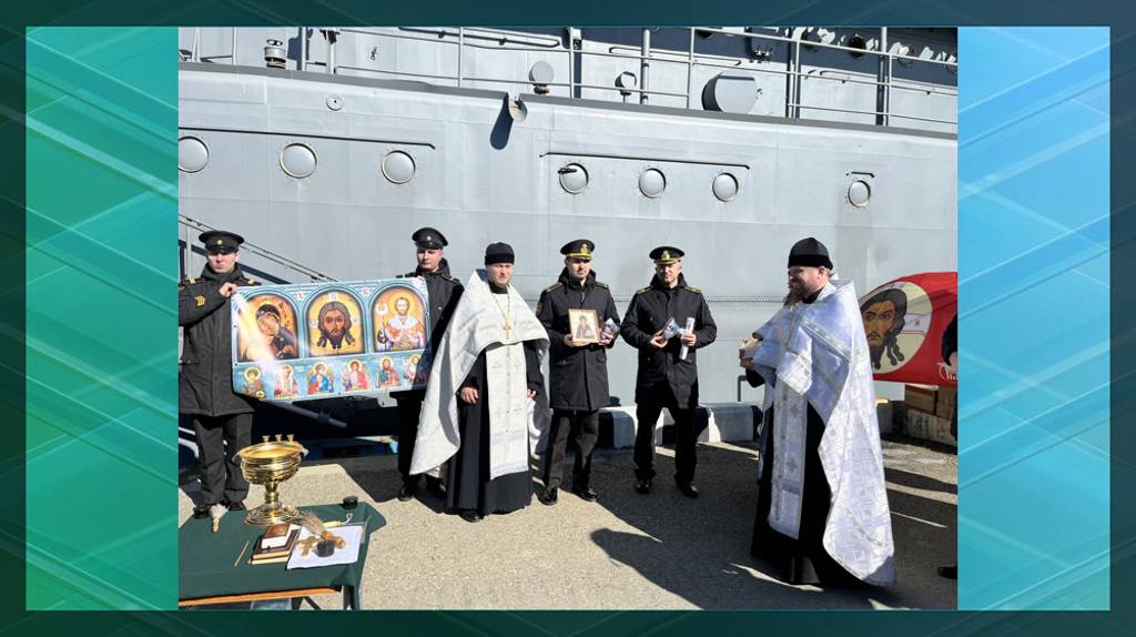 Брянские священники посетили военнослужащих Балтийского флота