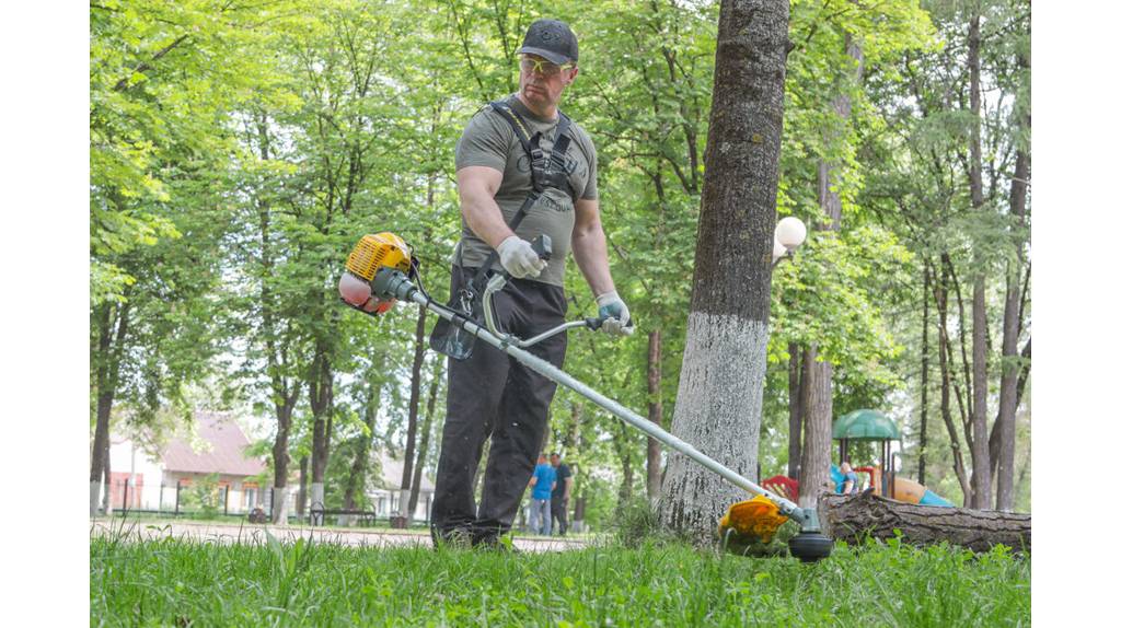 Вице-мэр Брянска Сергей Антошин вышел на покос травы в рамках акции «Чистый город»