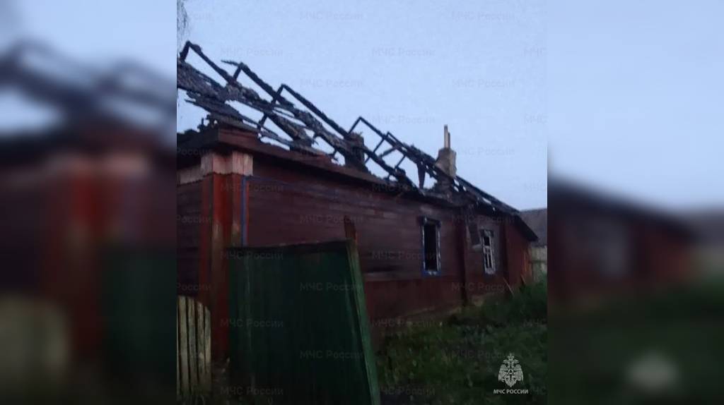 В Унечском районе при пожаре в доме погиб 61-летний мужчина