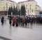 В Брянске в День защитника Отечества прошёл митинг на площади Партизан