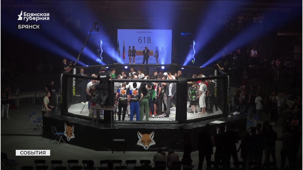 «Miroslava Fight»: Брянск стал ареной захватывающих боев MMA  