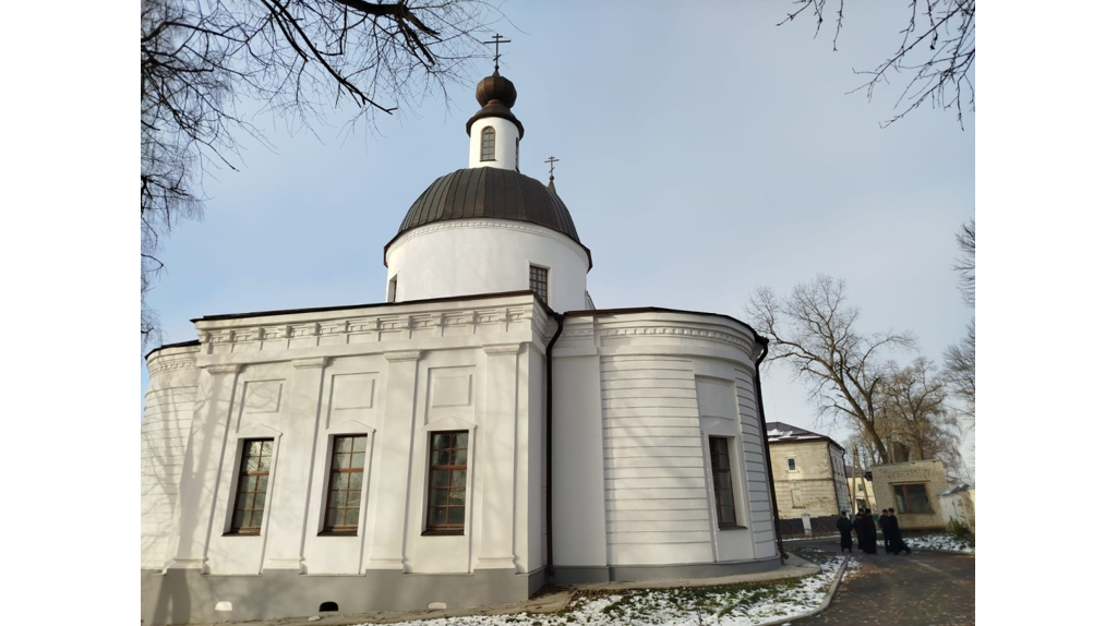 В Брасово продолжается реконструкция храма во имя святителя Василия Великого