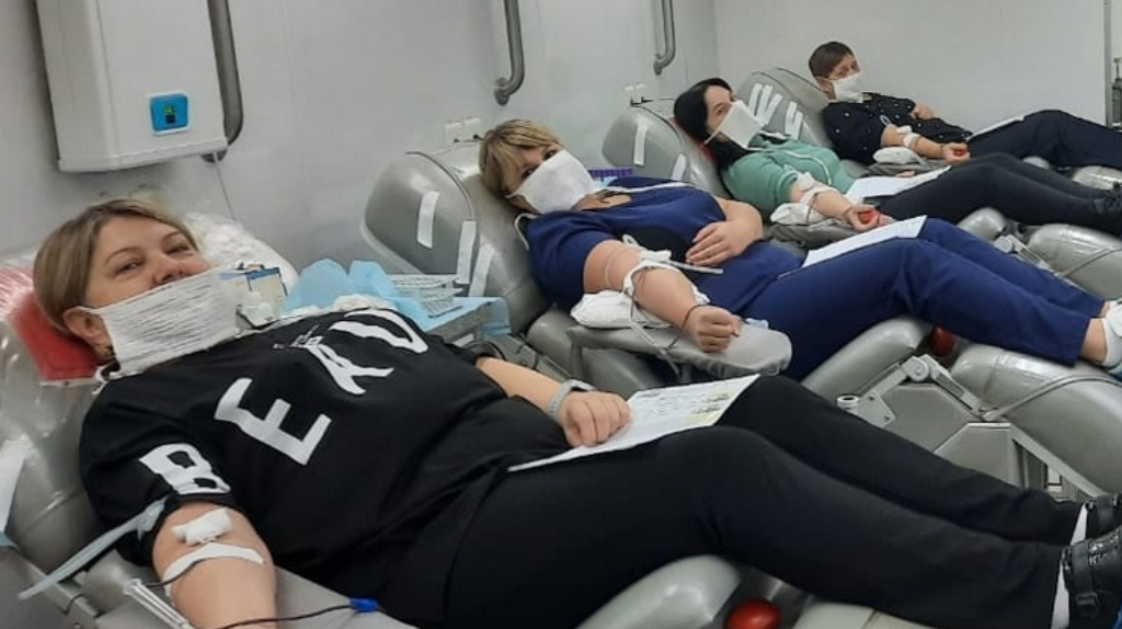 В Брянской областной больнице заготовили 51 дозу эритроцитов и столько же плазмы