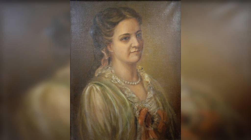 Брянцам показали портрет дочери Федора Ивановича Тютчева Дарьи