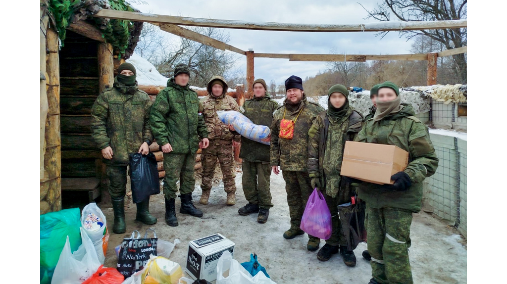 Брянский военный священник посетил группировку войск армии «Север»