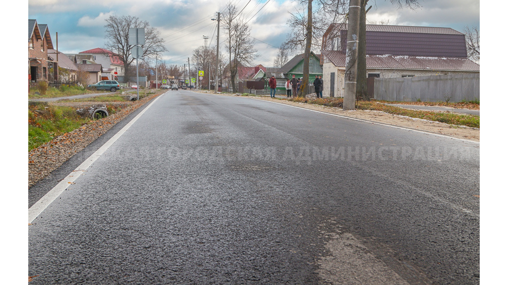 В Брянске до завершения ремонта улицы Кромской осталось установить дорожные знаки