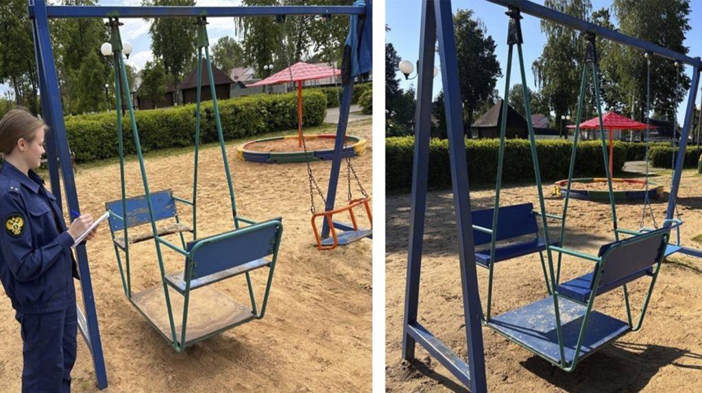 В Брянской области демонтировали 80 опасных детских площадок