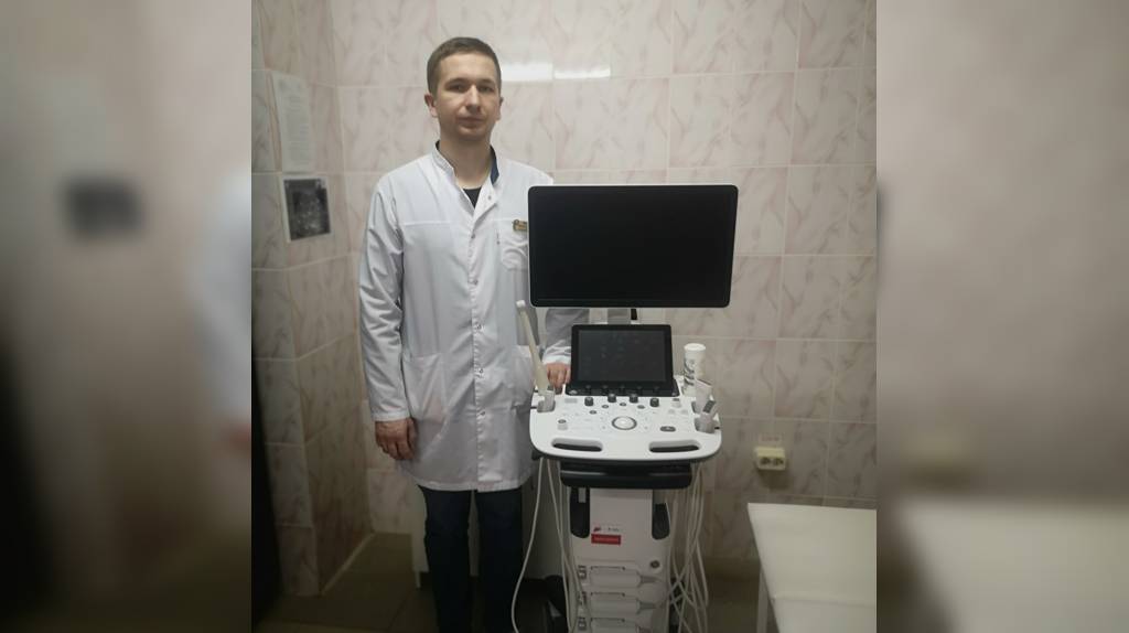 В Дубровской районной больнице начали диагностику на новом аппарате УЗИ