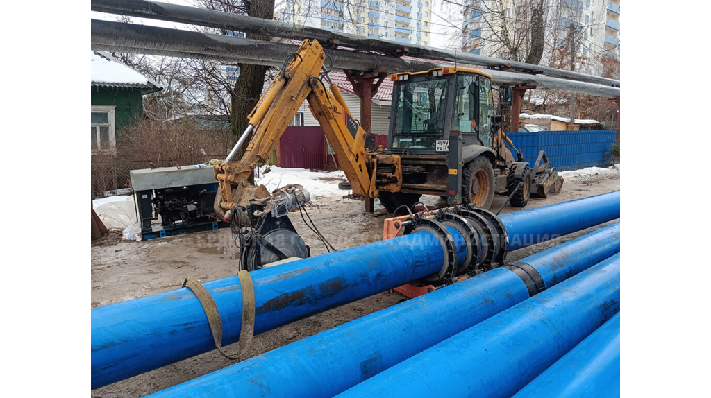 В Фокинском районе Брянска воздушный водопровод заменят на подземный
