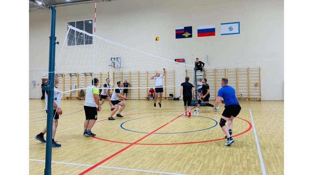 Брянские полицейские провели турнир по волейболу