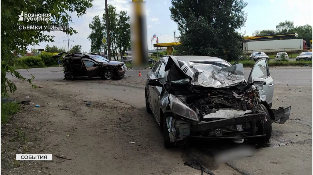 Нетрезвый водитель устроил массовую аварию в Брянске