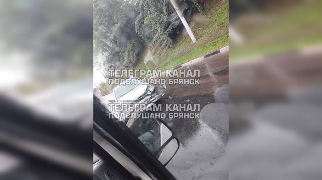 В Брянске из-за аварии на Городищенской горке образовалась пробка