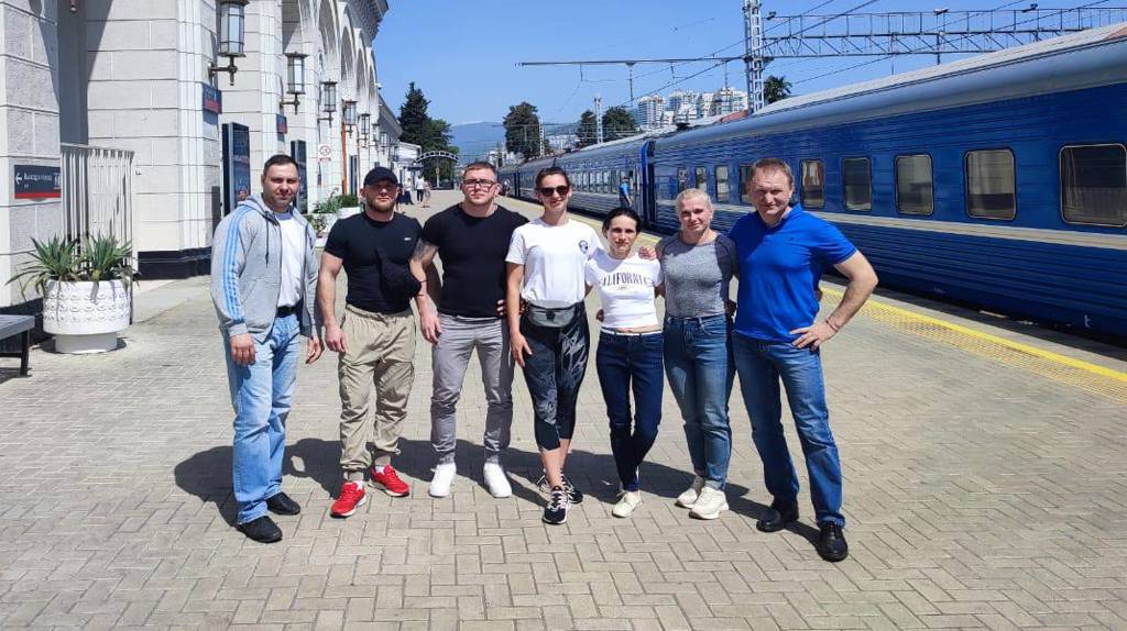Брянская команда вышла на старт IV Фестиваля чемпионов ГТО в Сочи