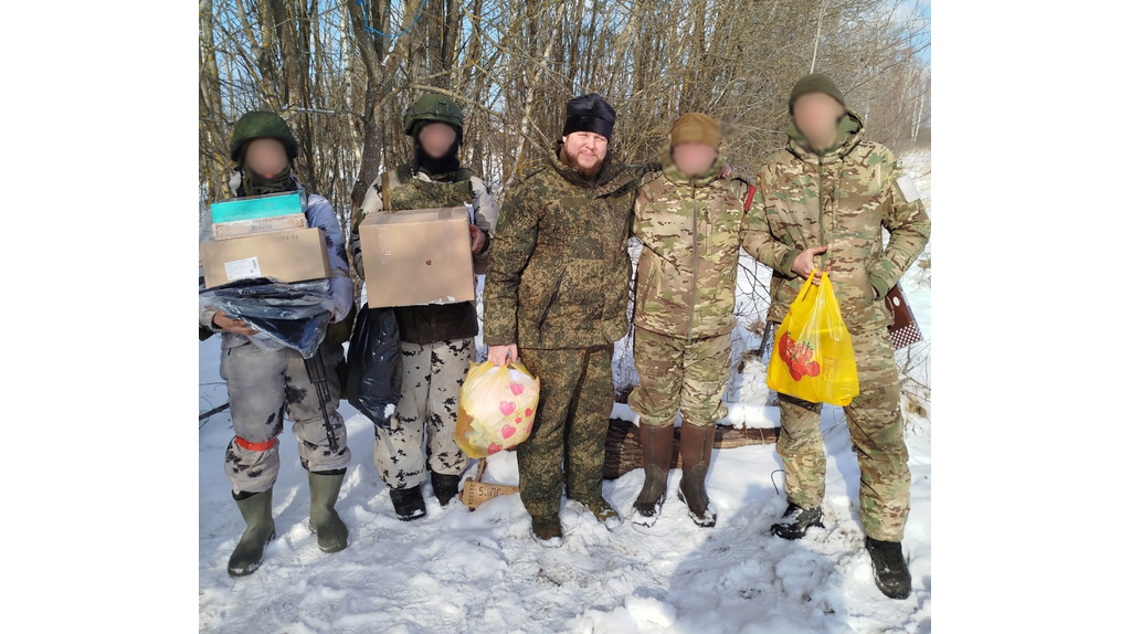 Брянский священник посетил подразделения армии «Север» в приграничье