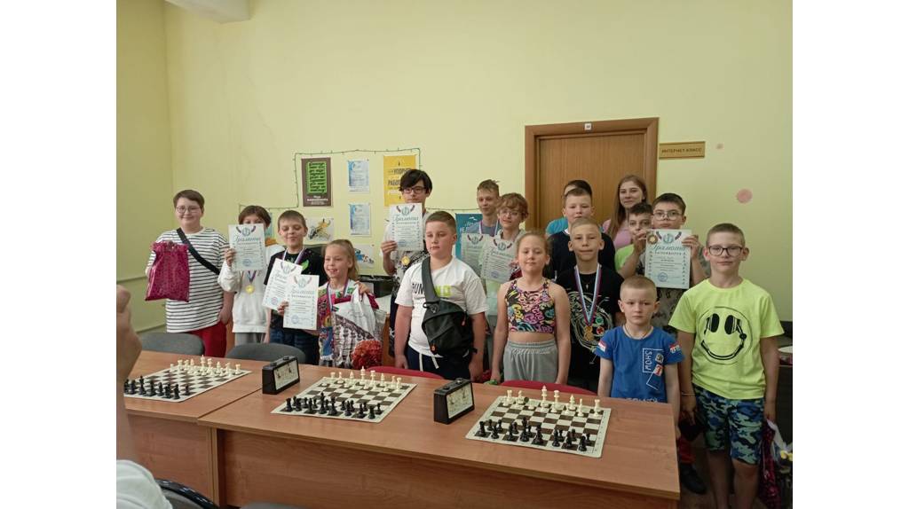 В городе Сельцо состоялся детский шахматный турнир