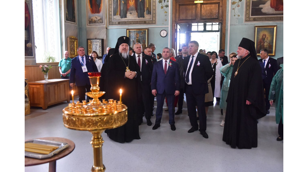 Главы Брянщины и Гомельщины помолились о мире и процветании славянских народов