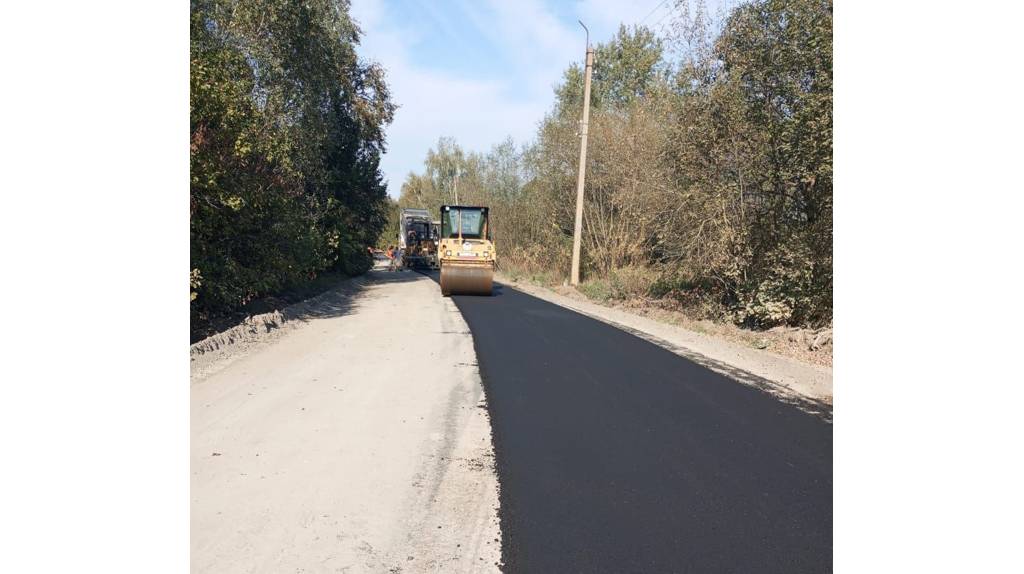 В Выгоничском районе продолжается ремонт участка автодороги Орменка - Карповка – Маковье