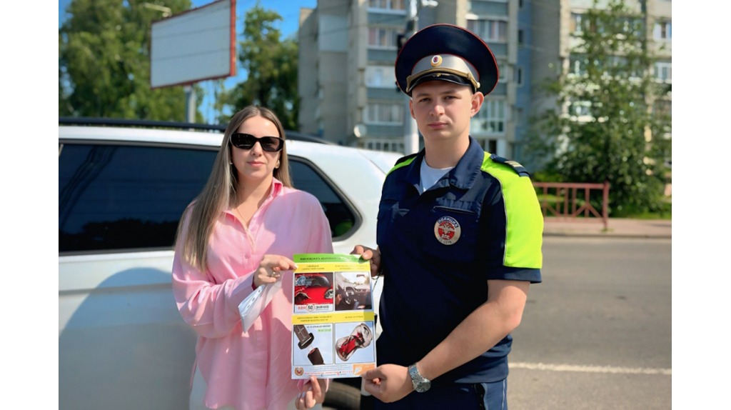 В Брянске автоинспекторы напомнили водителям о правилах обгона