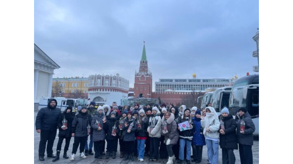 Дети брянских участников СВО побывали на Кремлёвской ёлке