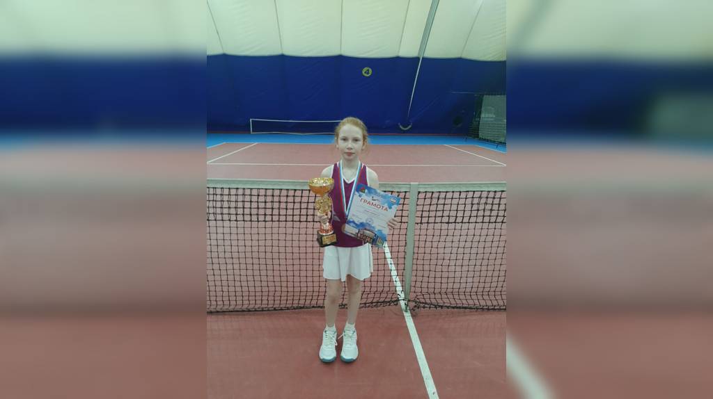 Юная брянская теннисистка Виктория Крыкина завоевала бронзу на турнире в Старом Осколе
