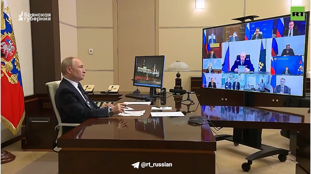 Путину доложили о результате расследования теракта в Брянской области