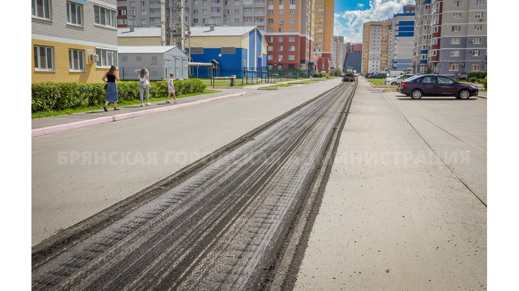 В Брянске стартовал капремонт улицы Строкина